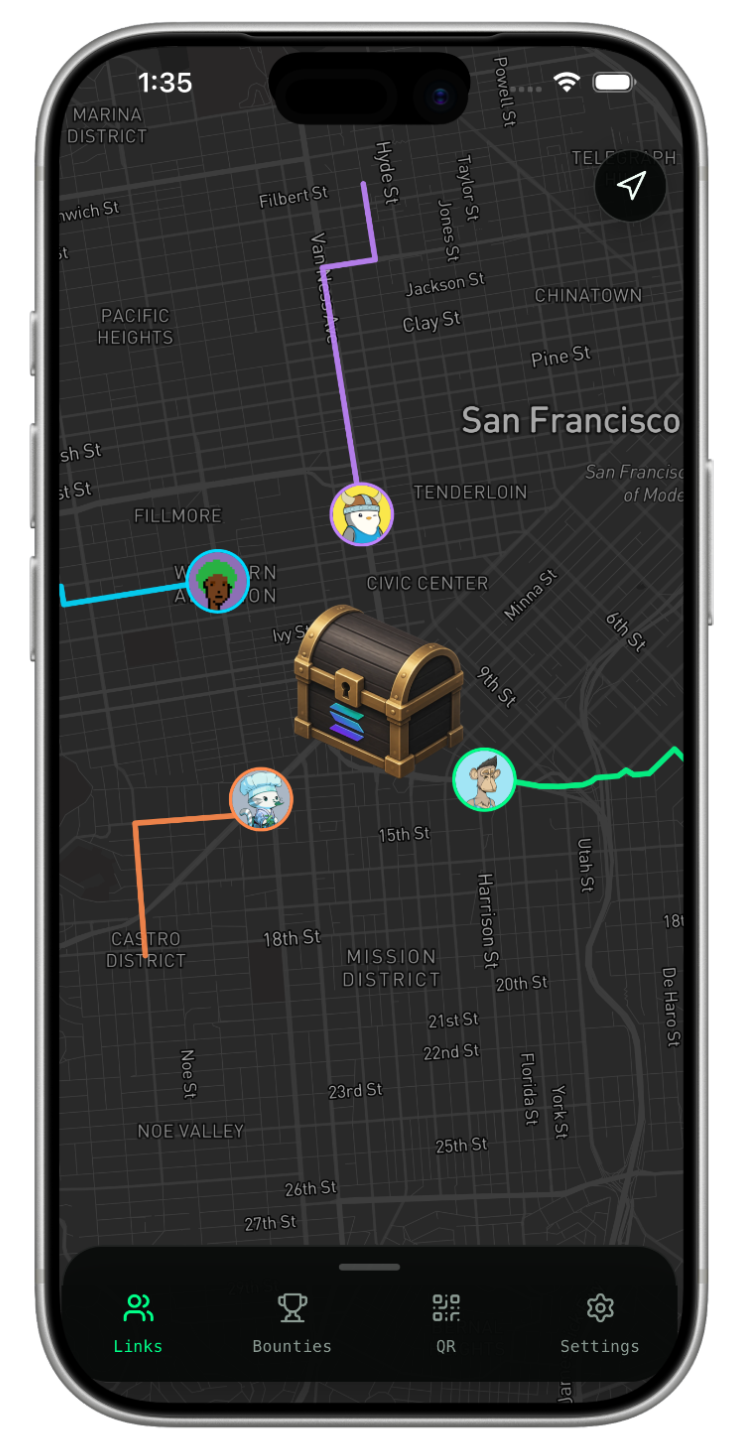 GhostLink location games and quests preview